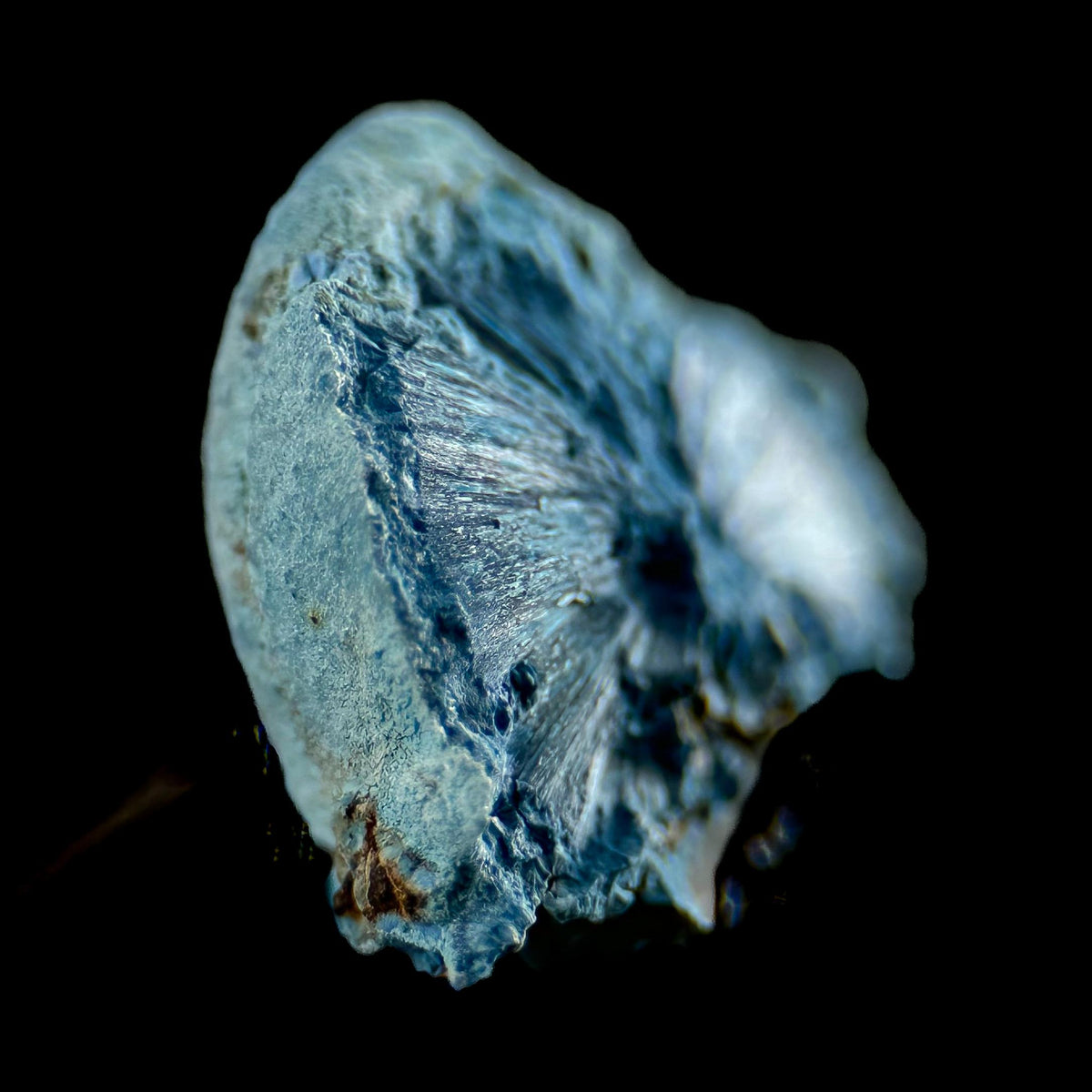 Fibrous Shattuckite | Blue Crystal, Mineral Specimen from DR Congo