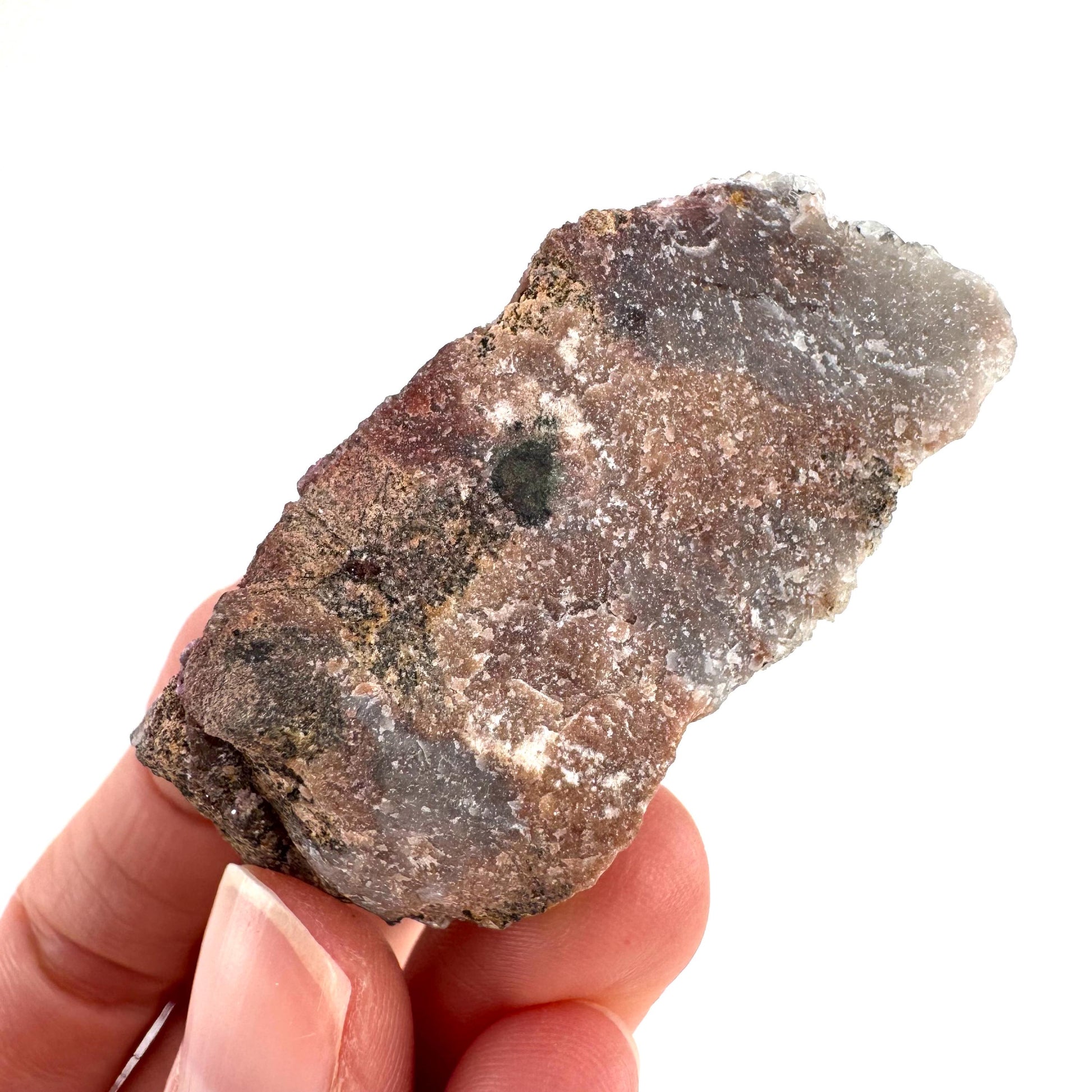 Cobaltoan Calcite | natural pink crystal cluster, mineral specimen