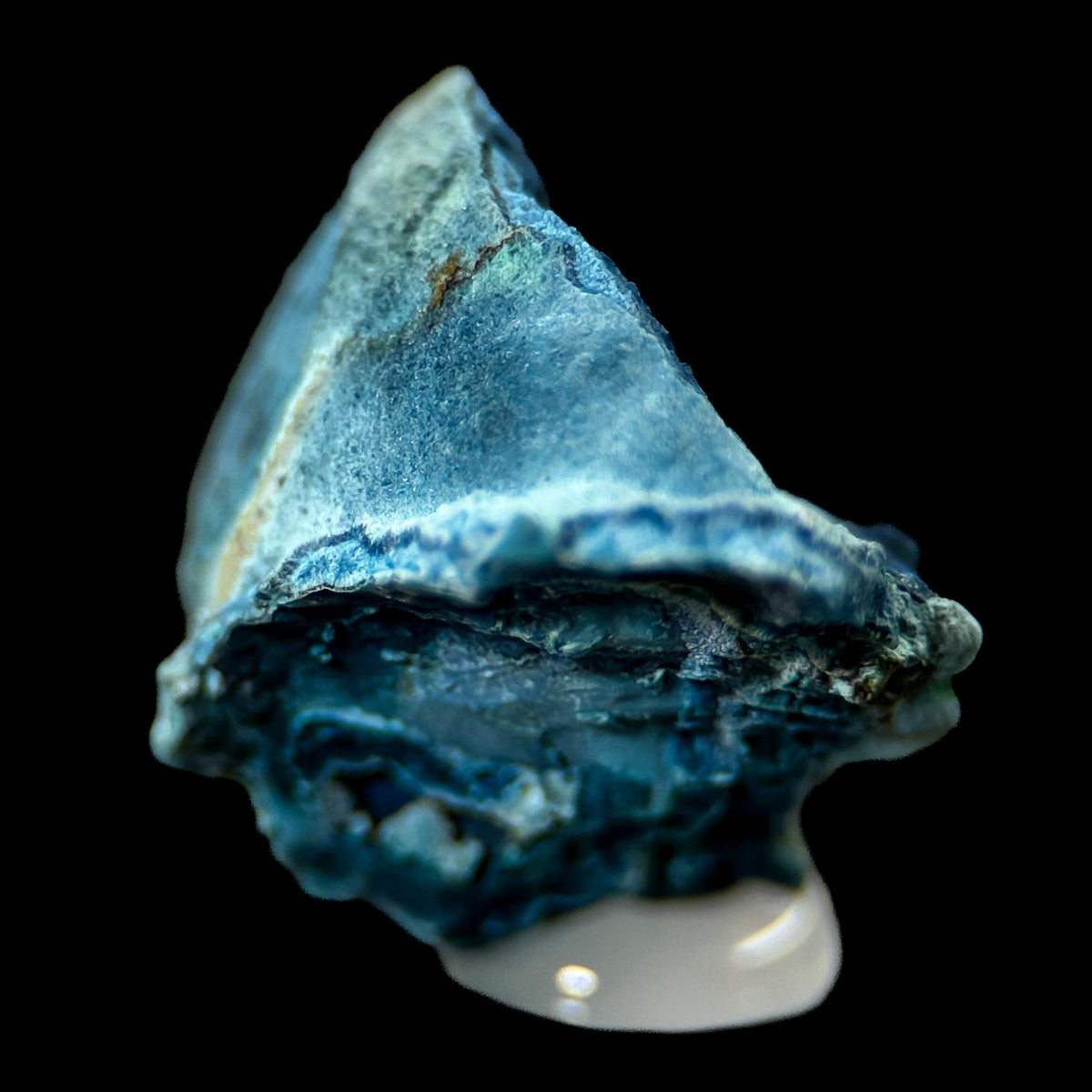 Fibrous Shattuckite | Blue Crystal, Mineral Specimen from DR Congo