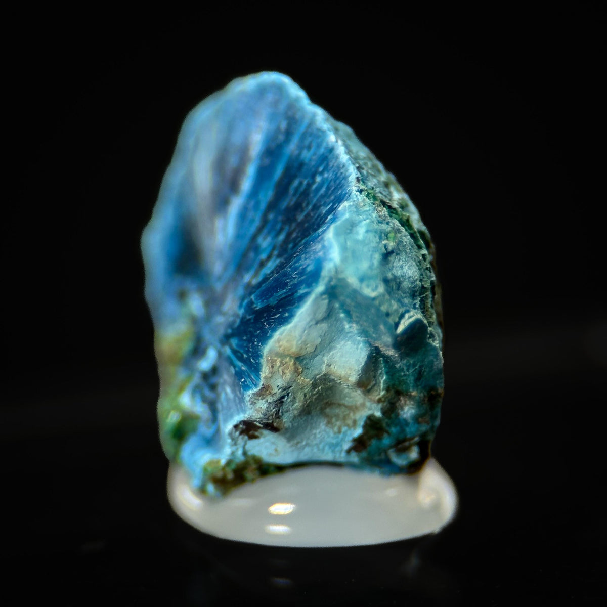Fibrous Shattuckite | Blue Crystal, Mineral Specimen from DR Congo
