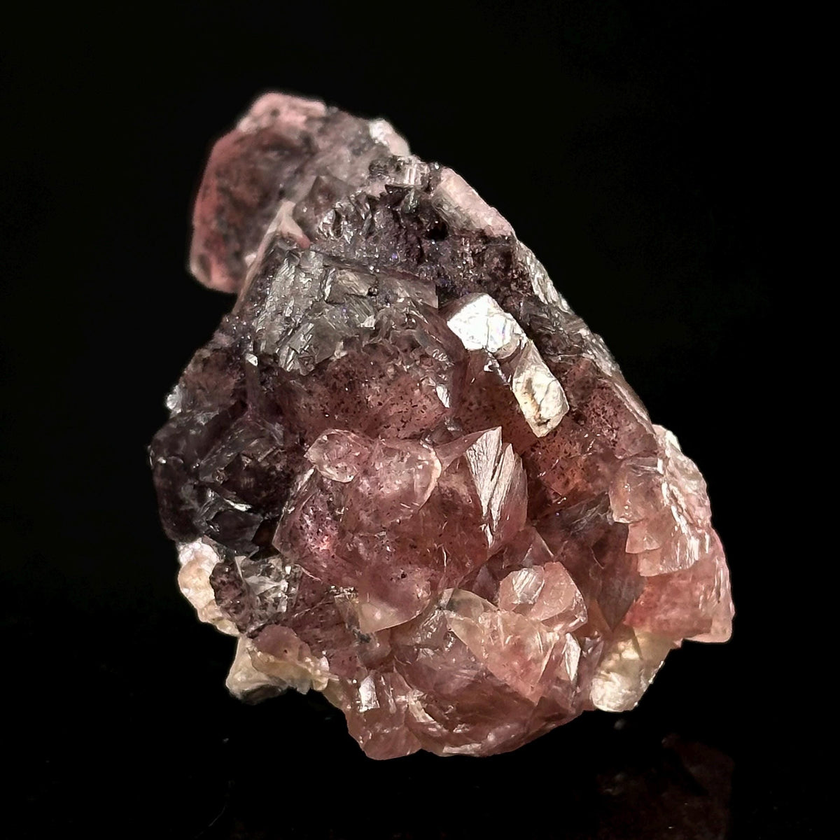 Smithsonite | pink cobaltoan crystal, rare mineral specimen from Tsumeb Mine, Namibia