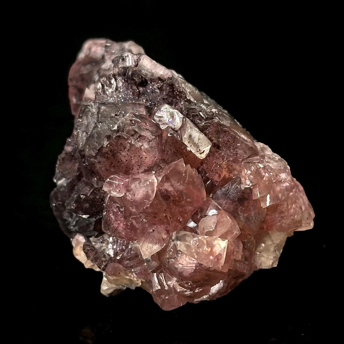 Smithsonite | pink cobaltoan crystal, rare mineral specimen from Tsumeb Mine, Namibia