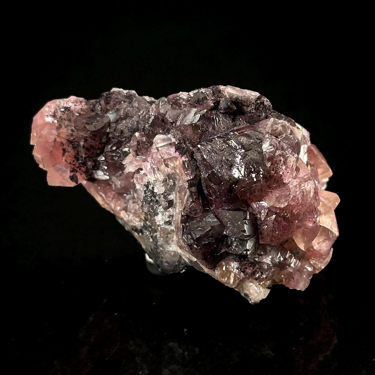 Smithsonite | pink cobaltoan crystal, rare mineral specimen from Tsumeb Mine, Namibia