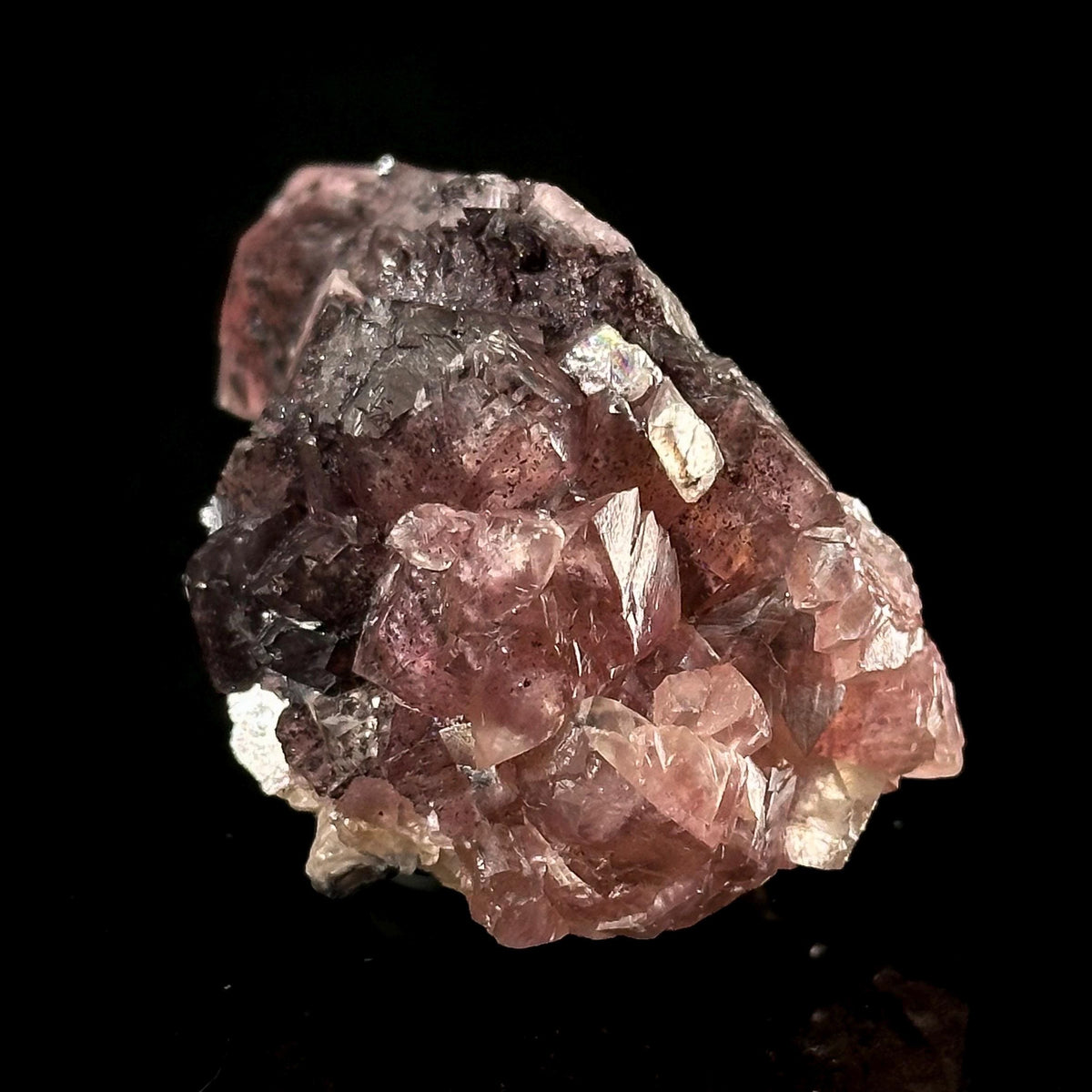 Smithsonite | pink cobaltoan crystal, rare mineral specimen from Tsumeb Mine, Namibia