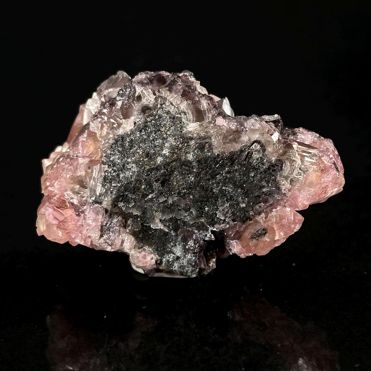 Smithsonite | pink cobaltoan crystal, rare mineral specimen from Tsumeb Mine, Namibia