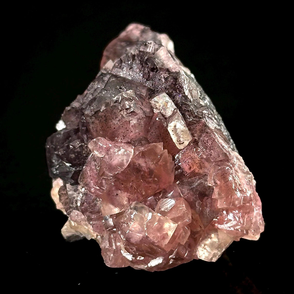 Smithsonite | pink cobaltoan crystal, rare mineral specimen from Tsumeb Mine, Namibia