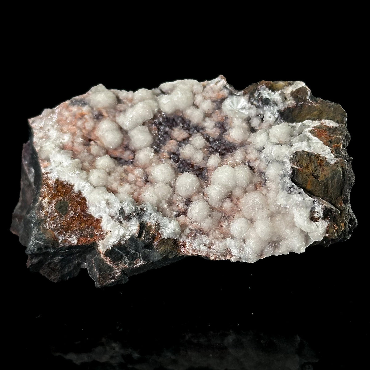 White Wavellite (Arkansas, USA) | crystal cluster, mineral specimen