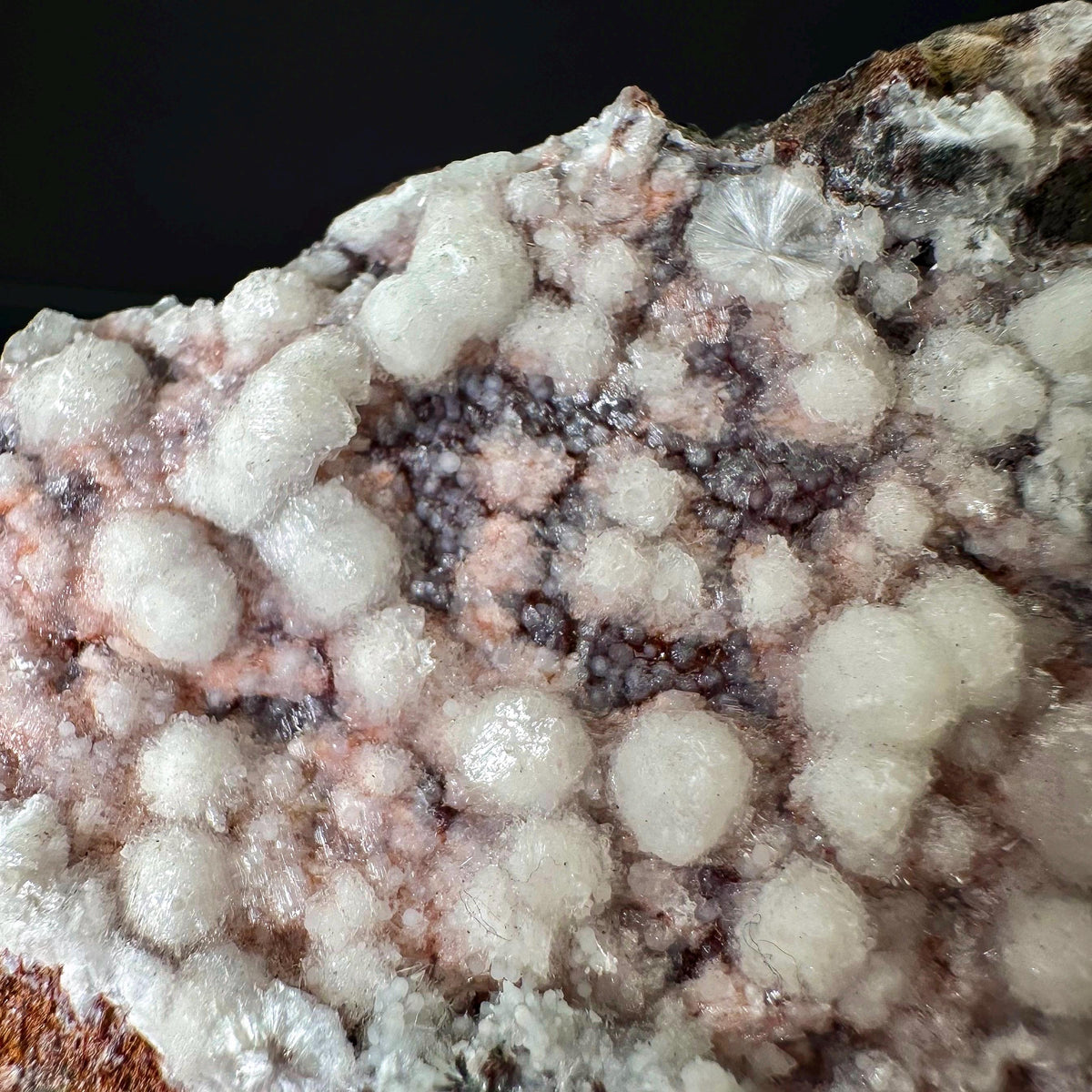 White Wavellite (Arkansas, USA) | crystal cluster, mineral specimen