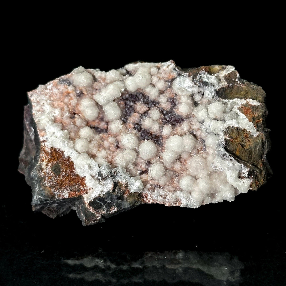 White Wavellite (Arkansas, USA) | crystal cluster, mineral specimen