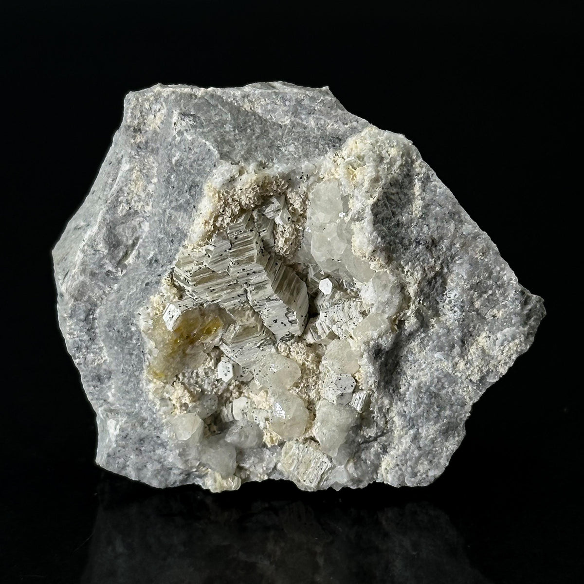 Weloganite | crystal cluster, rare mineral specimen from Canada