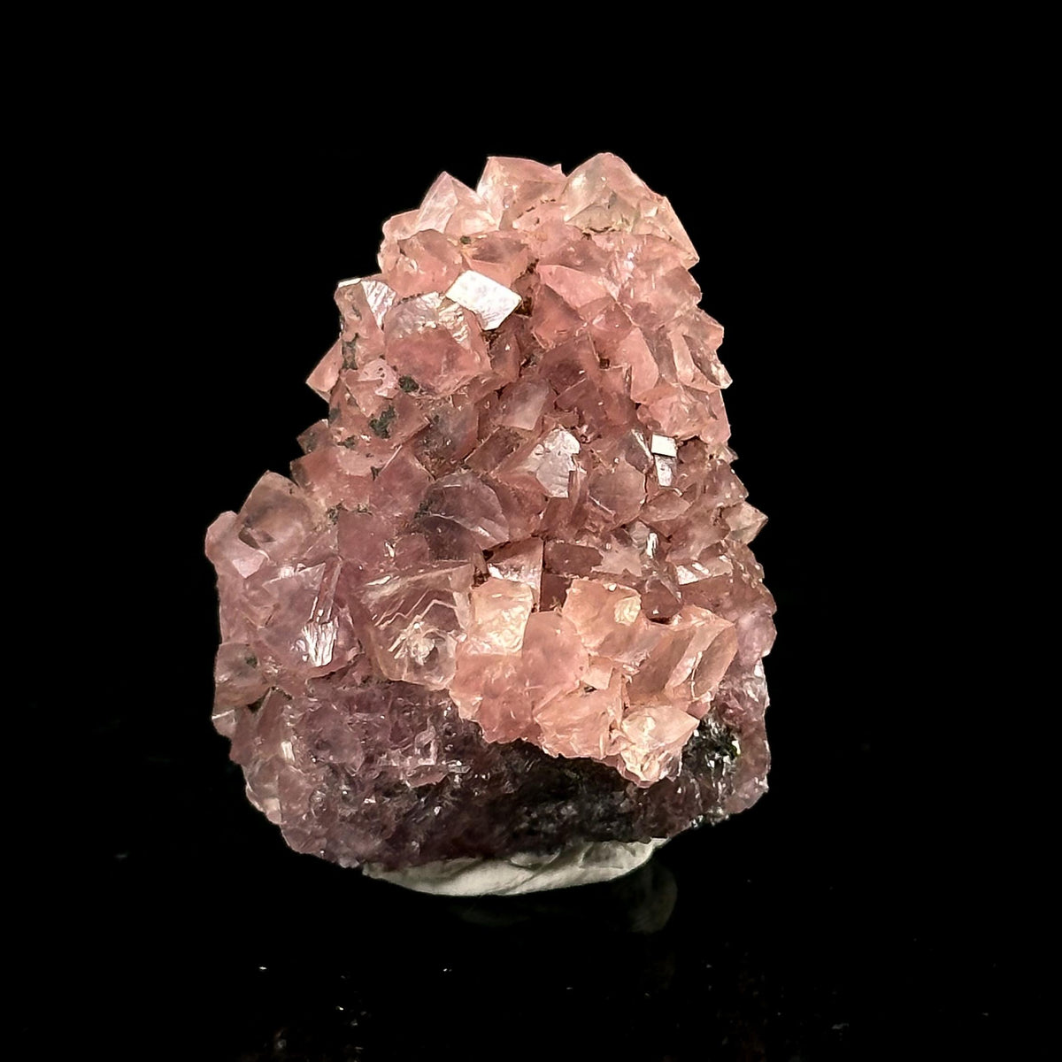 Smithsonite | pink cobaltoan crystal, rare mineral specimen from Tsumeb Mine, Namibia