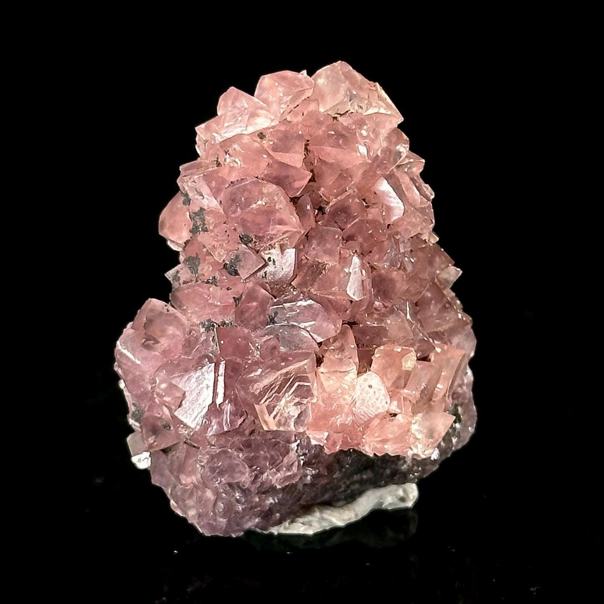 Smithsonite | pink cobaltoan crystal, rare mineral specimen from Tsumeb Mine, Namibia
