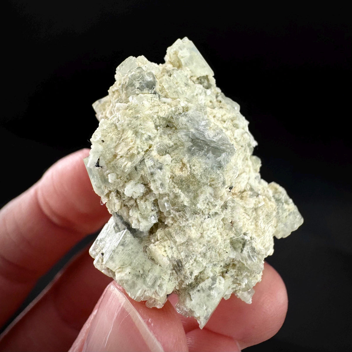 Beryl var. Goshenite | natural crystal cluster, mineral specimen from Namibia