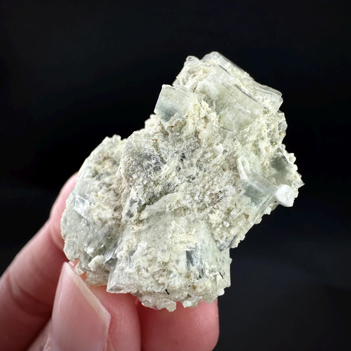 Beryl var. Goshenite | natural crystal cluster, mineral specimen from Namibia