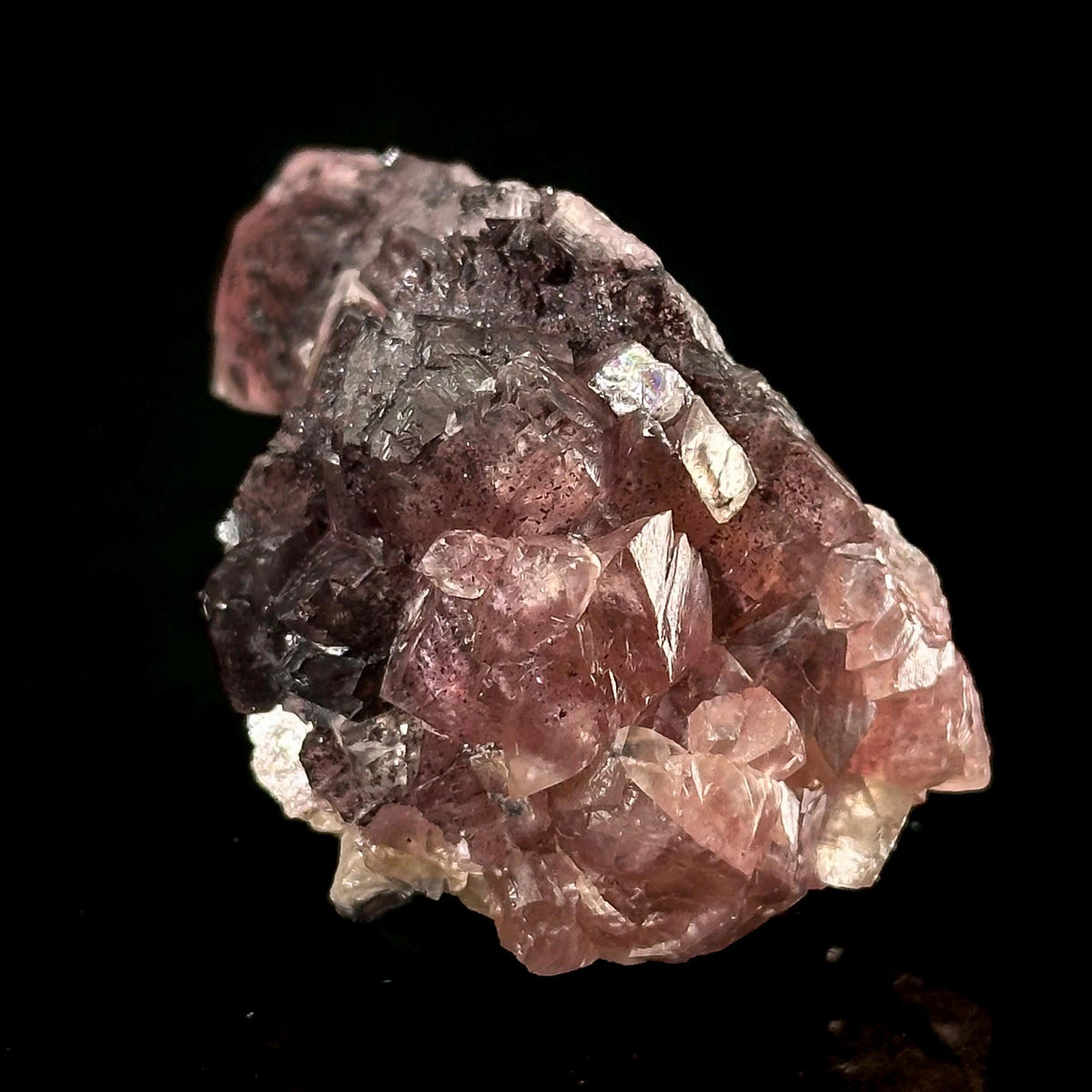 Smithsonite | pink cobaltoan crystal, rare mineral specimen from Tsumeb Mine, Namibia