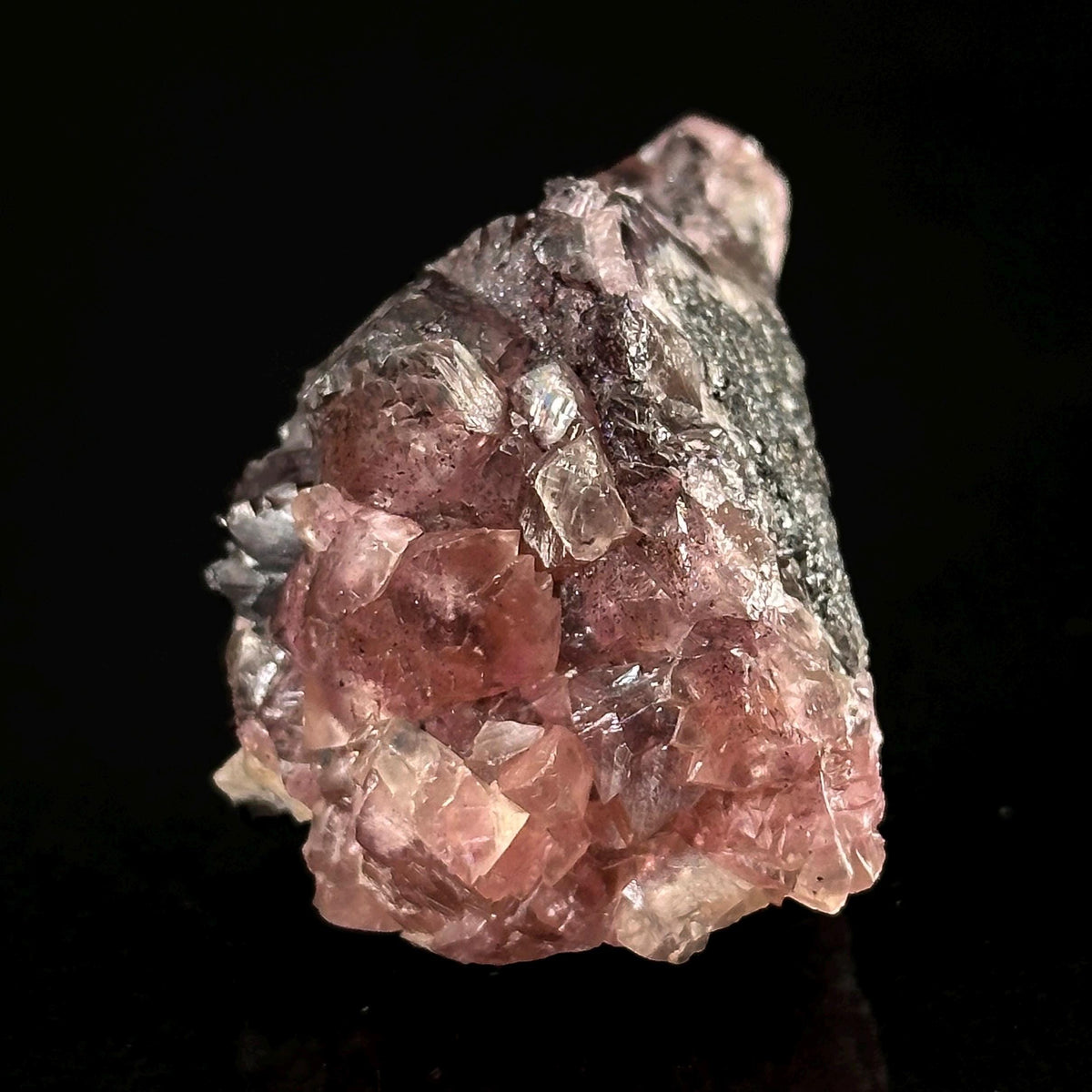 Smithsonite | pink cobaltoan crystal, rare mineral specimen from Tsumeb Mine, Namibia