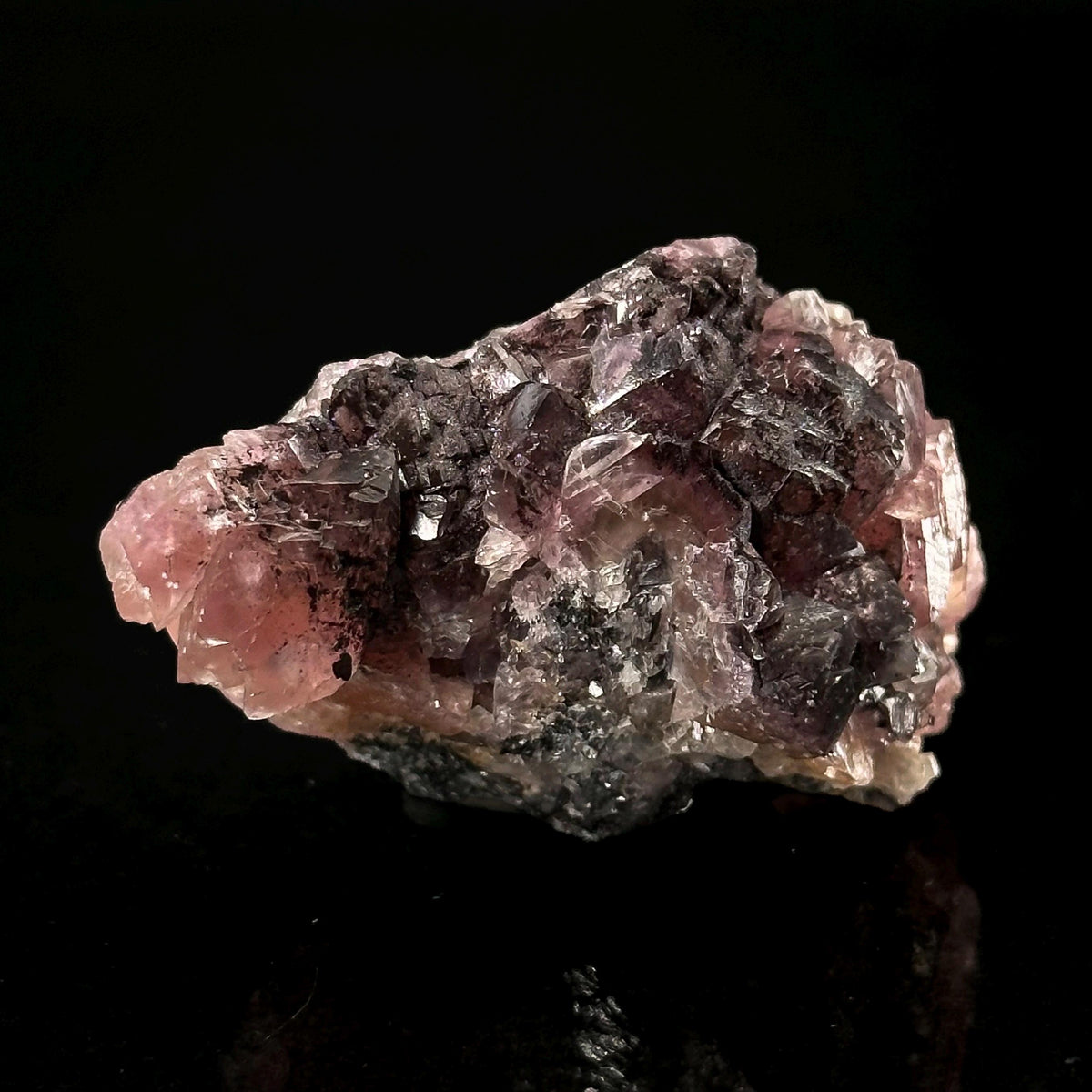 Smithsonite | pink cobaltoan crystal, rare mineral specimen from Tsumeb Mine, Namibia