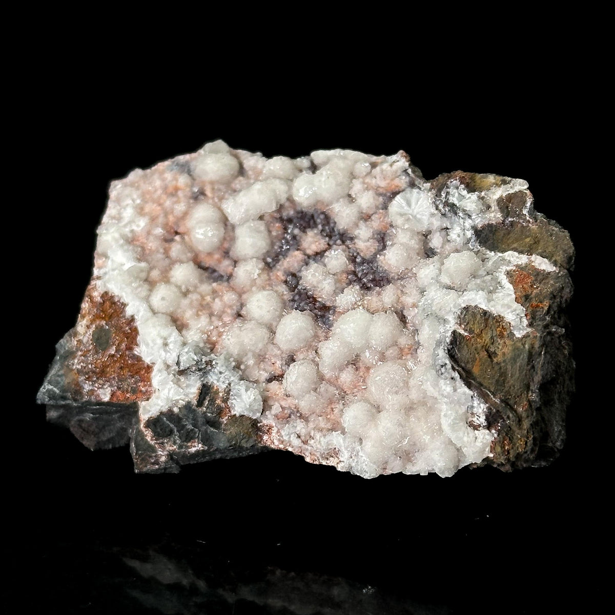 White Wavellite (Arkansas, USA) | crystal cluster, mineral specimen