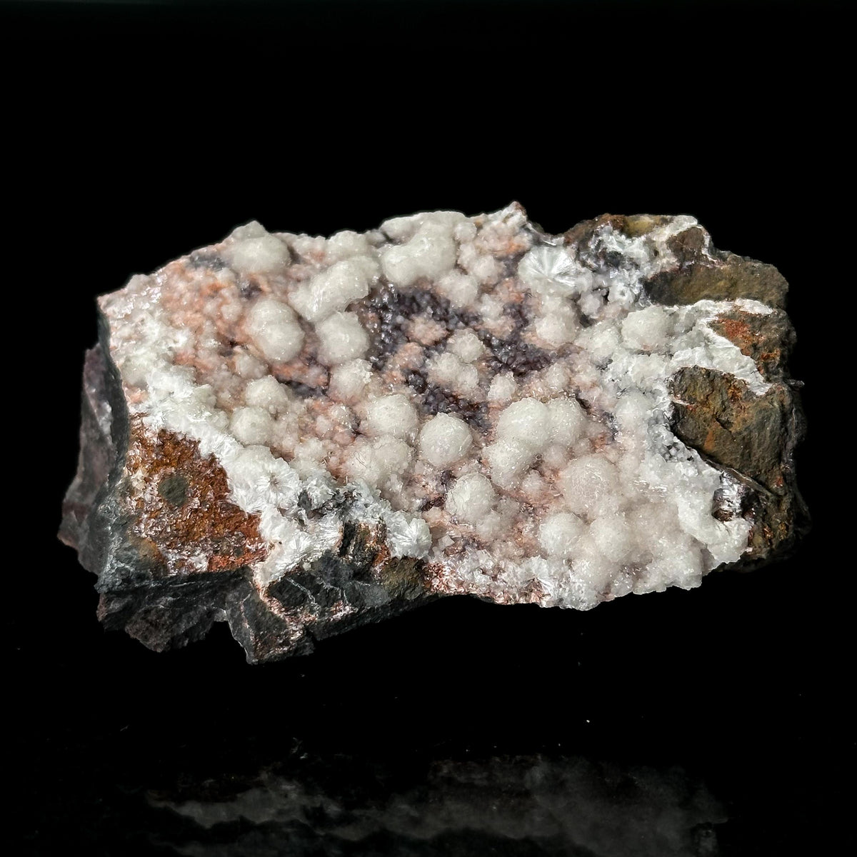 White Wavellite (Arkansas, USA) | crystal cluster, mineral specimen