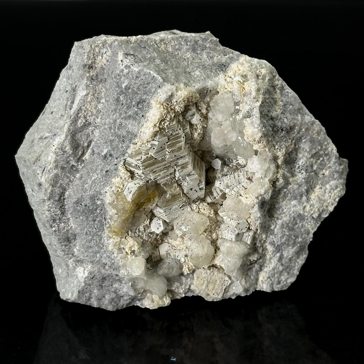 Weloganite | crystal cluster, rare mineral specimen from Canada
