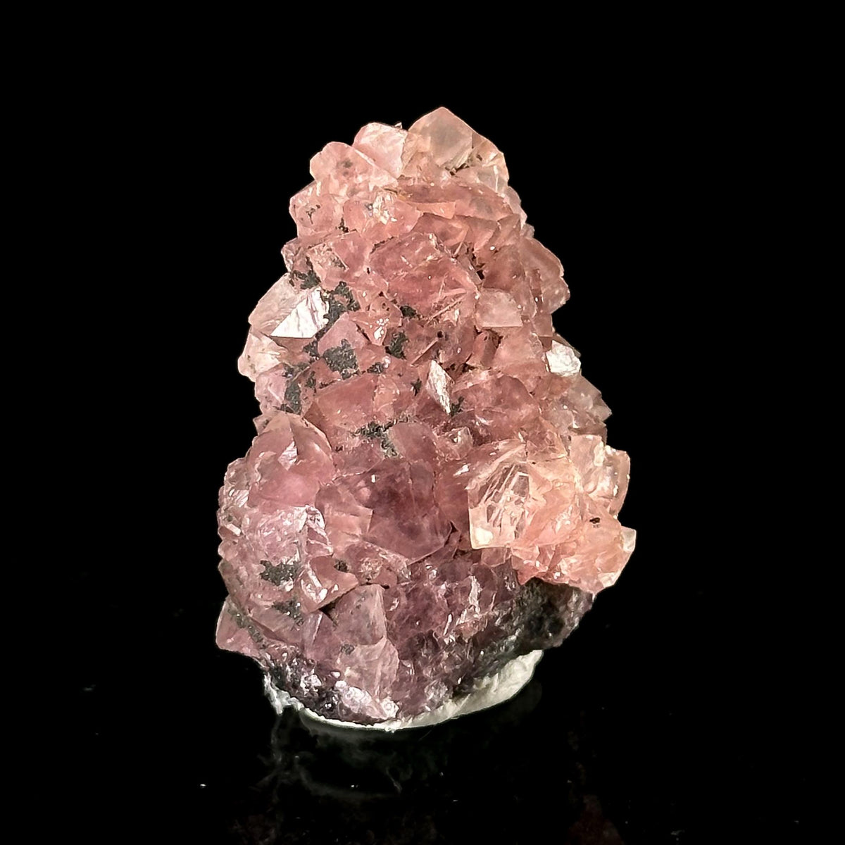 Smithsonite | pink cobaltoan crystal, rare mineral specimen from Tsumeb Mine, Namibia