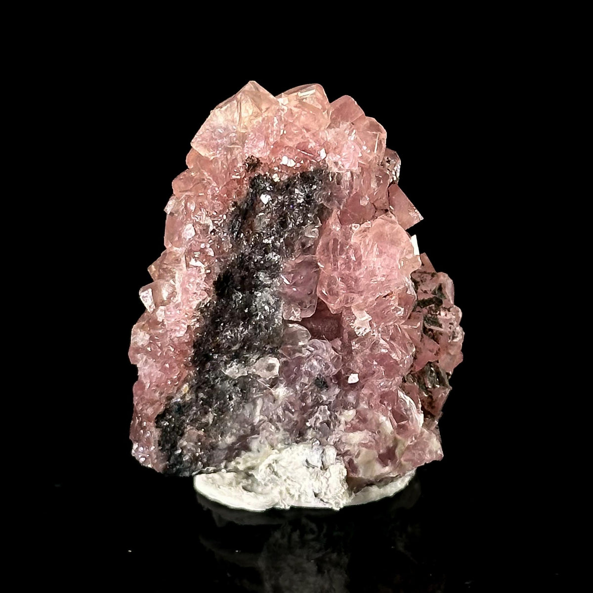 Smithsonite | pink cobaltoan crystal, rare mineral specimen from Tsumeb Mine, Namibia