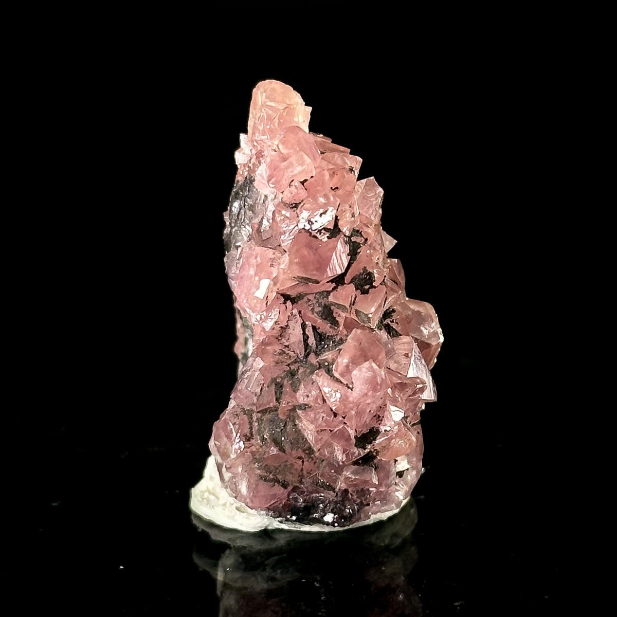 Smithsonite | pink cobaltoan crystal, rare mineral specimen from Tsumeb Mine, Namibia