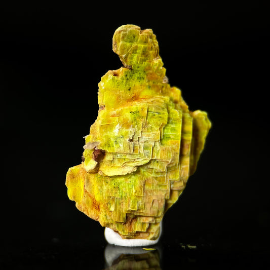 Uranocircite | fluorescent UV reactive crystal, rare mineral specimen from Germany