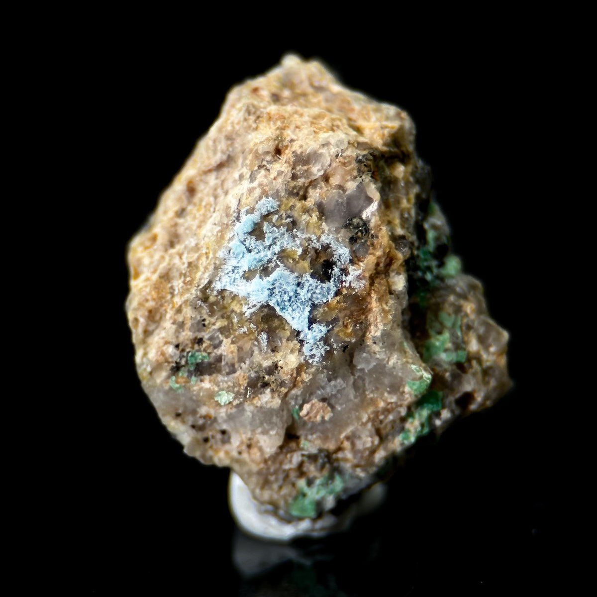 Torbernite | green crystals on matrix, rare mineral specimen from France