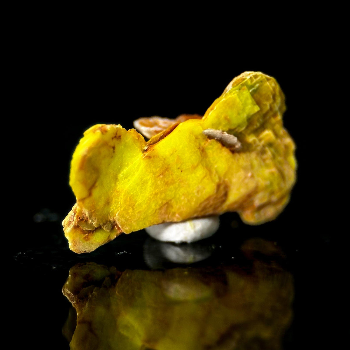 Uranocircite | fluorescent UV reactive crystal, rare mineral specimen from Germany