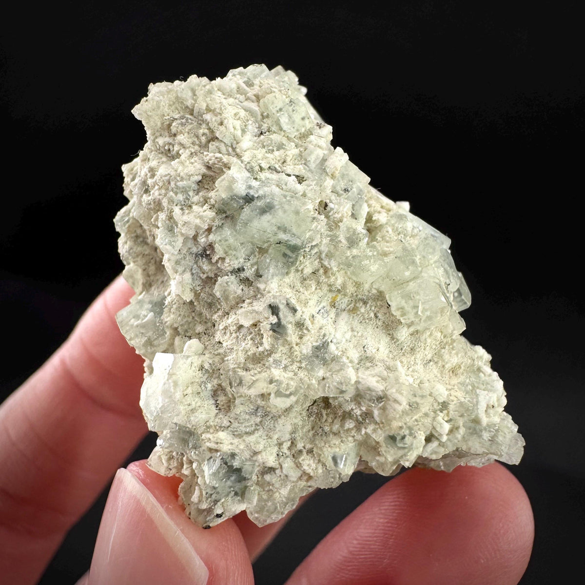 Beryl var. Goshenite | natural crystal cluster, mineral specimen from Namibia