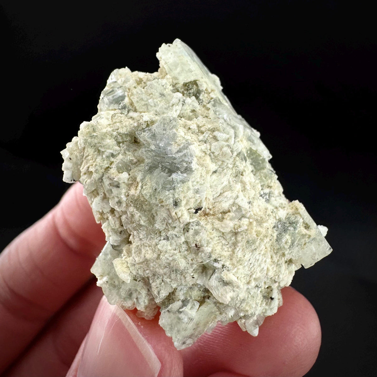 Beryl var. Goshenite | natural crystal cluster, mineral specimen from Namibia