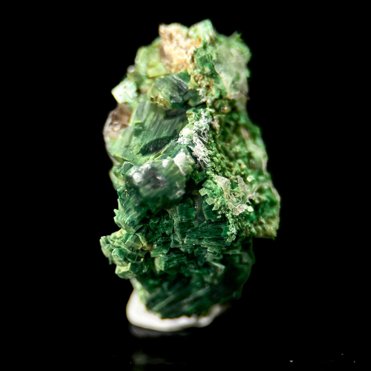 Torbernite | green crystal, rare mineral specimen from France