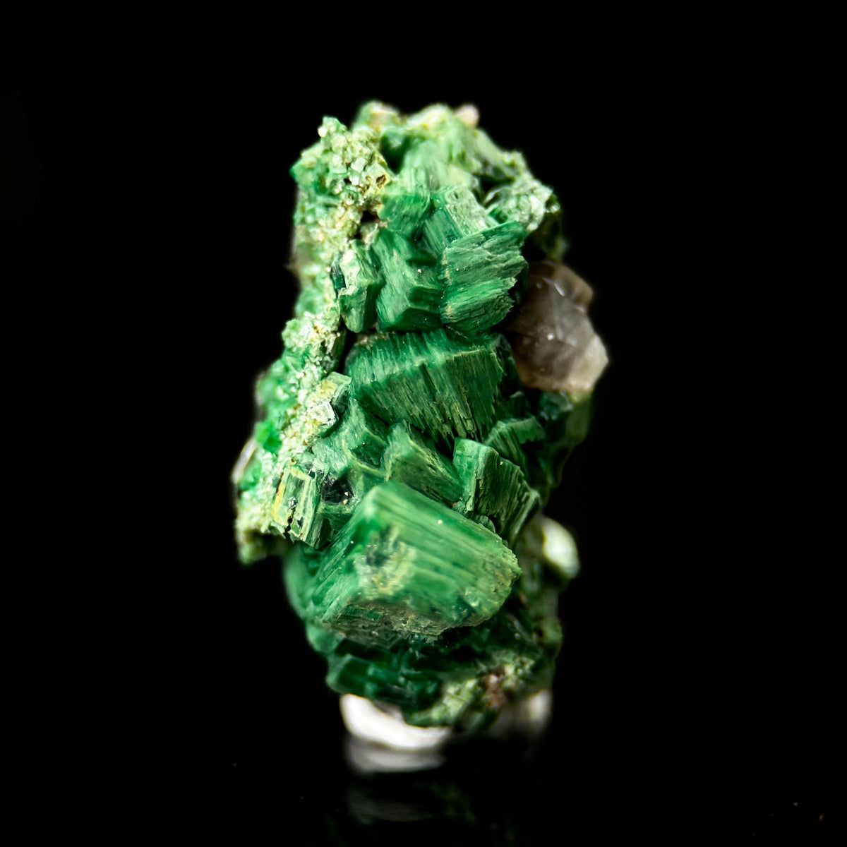 Torbernite | green crystal, rare mineral specimen from France