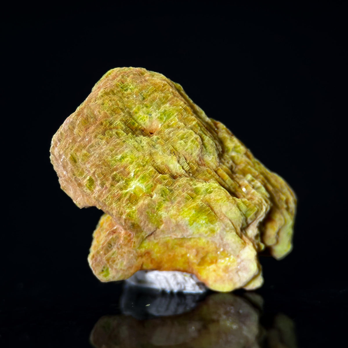 Uranocircite | fluorescent UV reactive crystal, rare mineral specimen from Germany