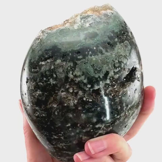 Ocean Jasper Freeform | crystal cluster, polished ocean jasper, ocean jasper crystal