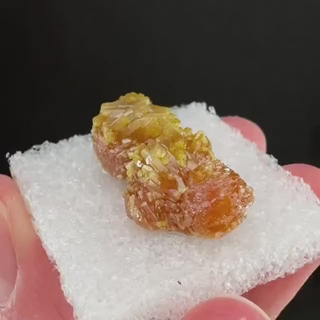 Pyromorphite (Bunker Hill Mine, Idaho) | orange pyromorphite crystal, rare mineral specimen