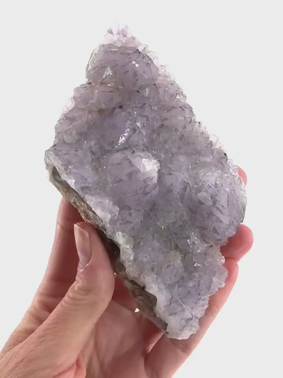 Spirit Quartz (South Africa) | purple spirit quartz crystal, amethyst cluster, mineral specimen