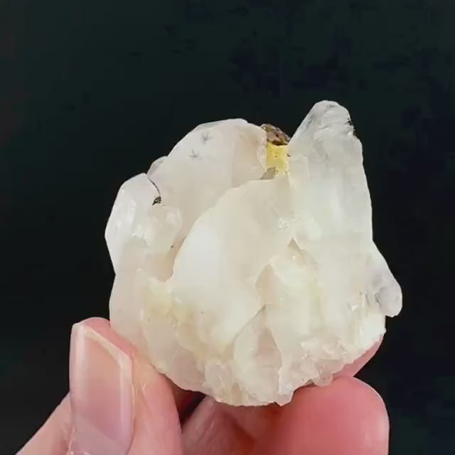 Hollandite Star Quartz | natural spider quartz crystal from Madagascar