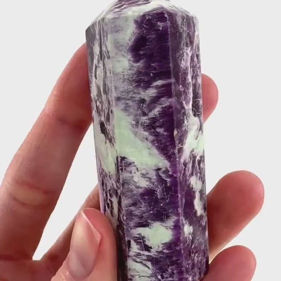 Kammererite Crystal Point | Polished Tower Wand