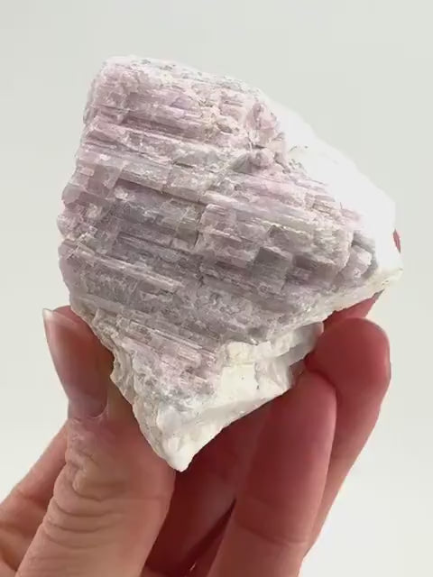 Pink Tourmaline in Quartz (Namibia), raw tourmaline, rubellite, pink tourmaline