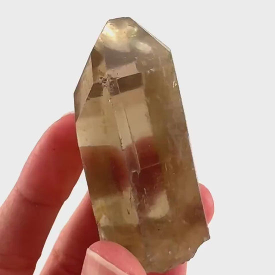 Namibian Smoky Quartz Crystal Point | Raw Mineral Specimen