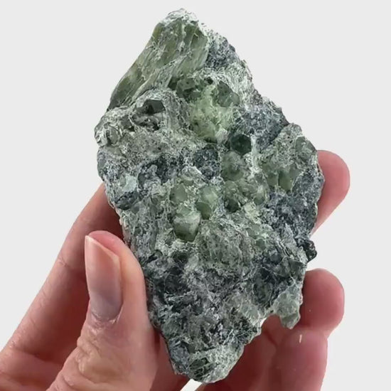 Demantoid Garnet on Matrix (Pakistan) | green garnet crystal, mineral specimen