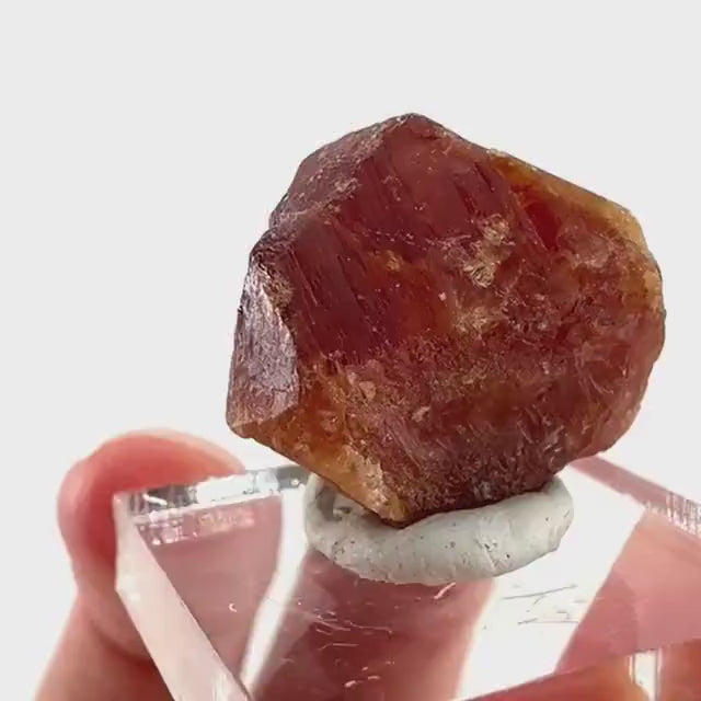 Scheelite (Pakistan) | natural orange scheelite, scheelite crystal, mineral specimen, rare crystals