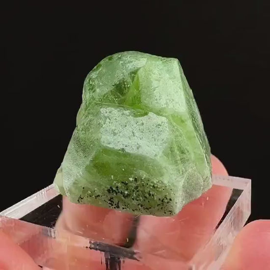 Naturally terminated peridot crystal (Pakistan) | raw peridot, natural peridot, peridot crystal, peridot point