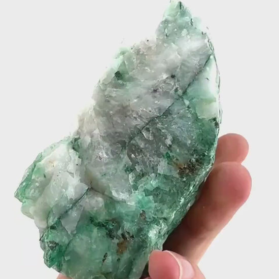 Ajoite in Quartz (South Africa) | raw ajoite, raw crystals, mineral specimen, Ajoite quartz crystal
