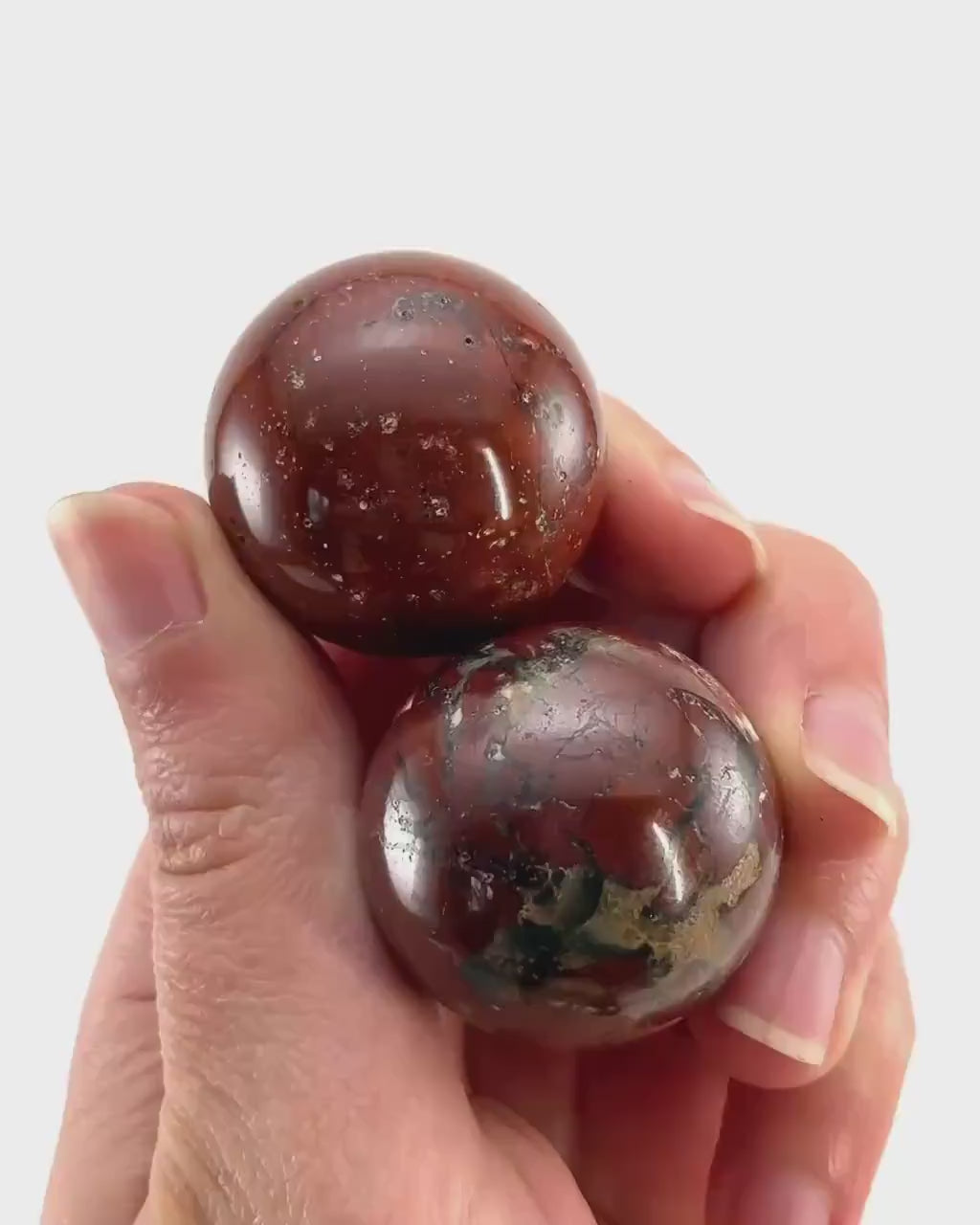 Red Jasper Sphere | Polished Crystal Ball
