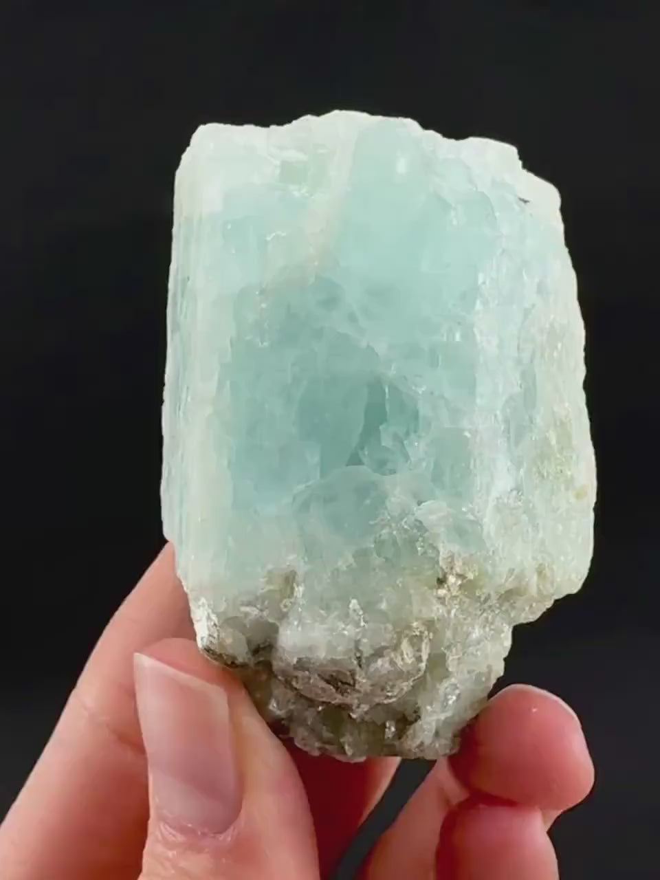 Aquamarine (Pakistan) | natural aquamarine crystal, mineral specimen