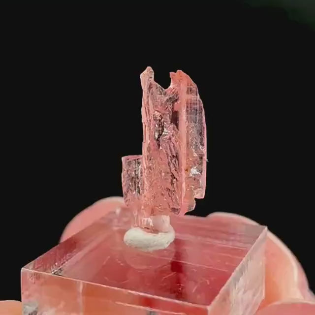 Vayrynenite | Pink crystal, rare mineral specimen from Pakistan