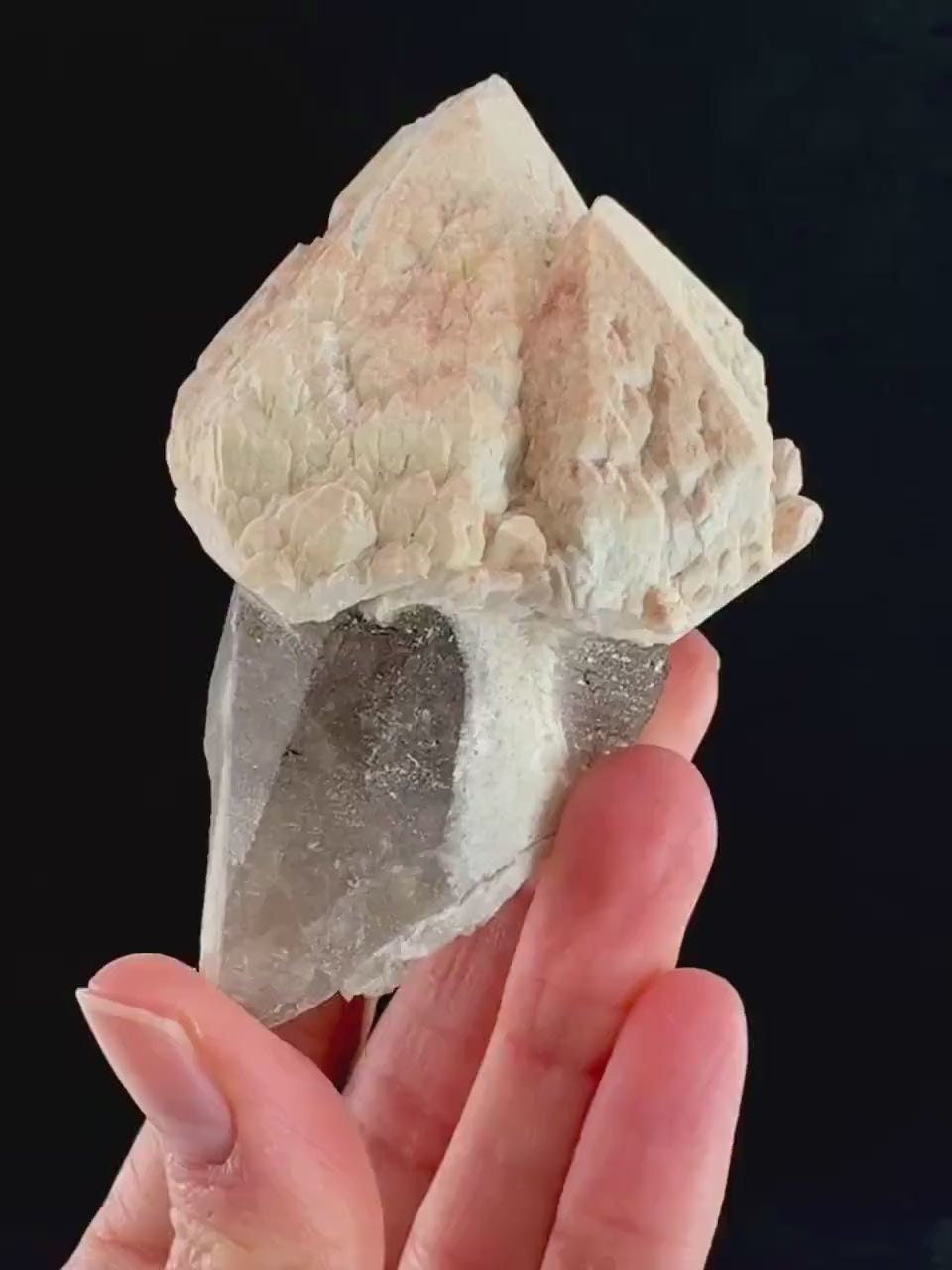 Smoky Quartz Scepter (Brazil) | smoky quartz crystal point, mineral specimen